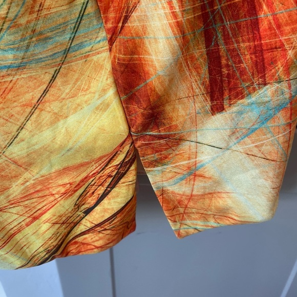 Farai London Gaia Canary Yelllow Halter Cutout Mini Dress Sunset Festival Large - Picture 7 of 7